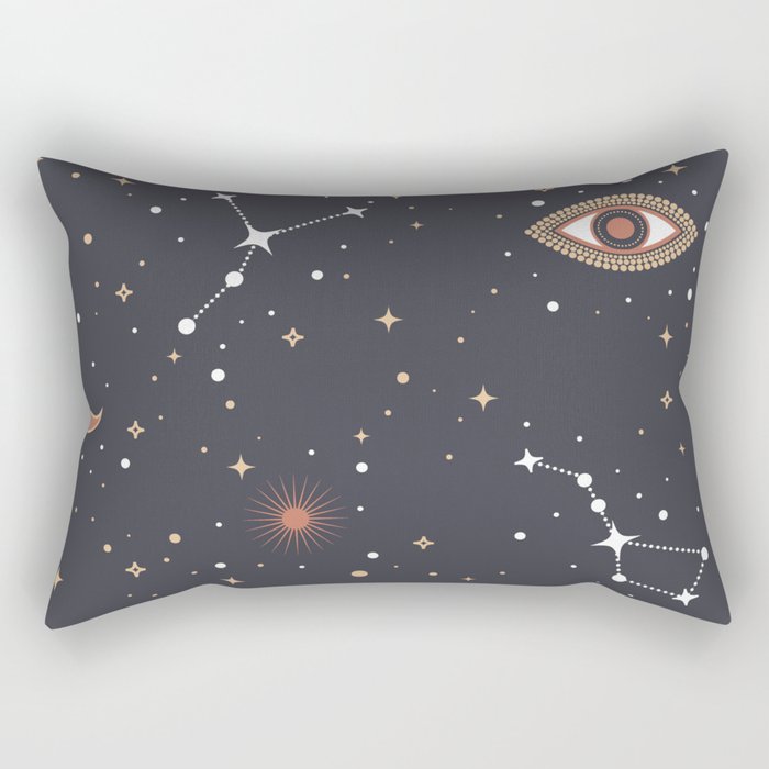 Mystical Galaxy Rectangular Pillow Gallery Image 2