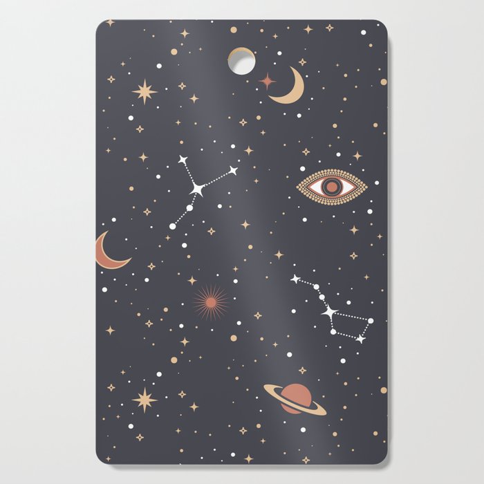 Mystical Galaxy Cutting Board Gallery Image 1