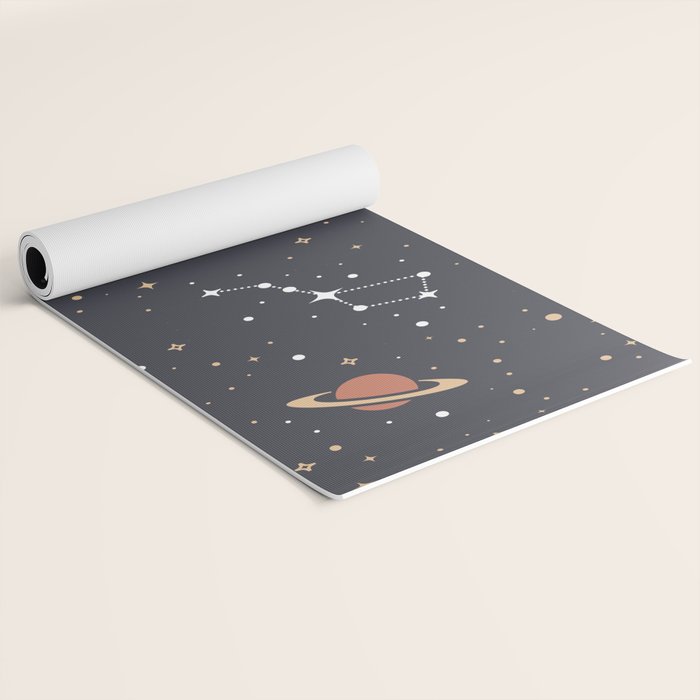 Mystical Galaxy Yoga Mat Gallery Image 2