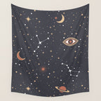 Mystical Galaxy Wall Tapestry Gallery Image 4