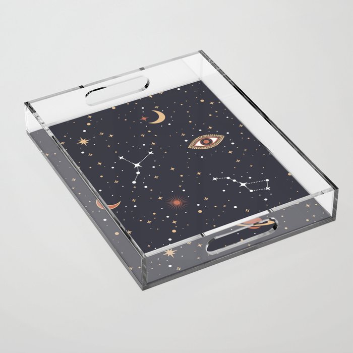 Mystical Galaxy Acrylic Tray Gallery Image 1
