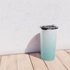 Light Teal Gradient Travel Mug Gallery Image 4