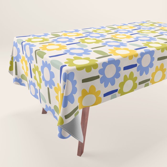 Lazy Daisy stitch - Spring Tablecloth Gallery Image 1