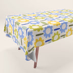 Lazy Daisy stitch - Spring Tablecloth Gallery Image 1