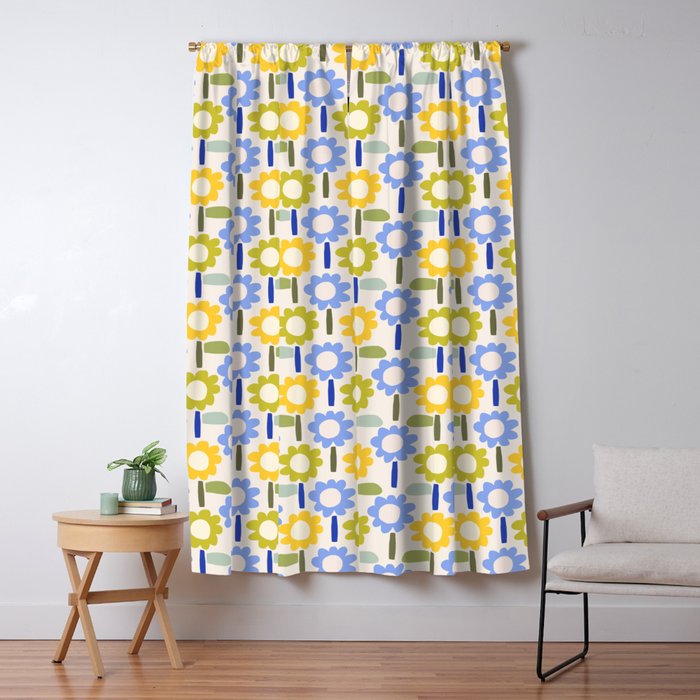 Lazy Daisy stitch - Spring Window Curtain Gallery Image 5