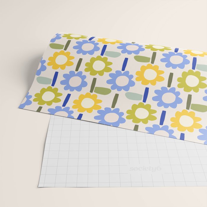 Lazy Daisy stitch - Spring Wrapping Paper Gallery Image 2
