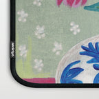 Still Life Vase with Wild Flowers Bouquet Bright colours Laptop Sleeve Gallery Image 3