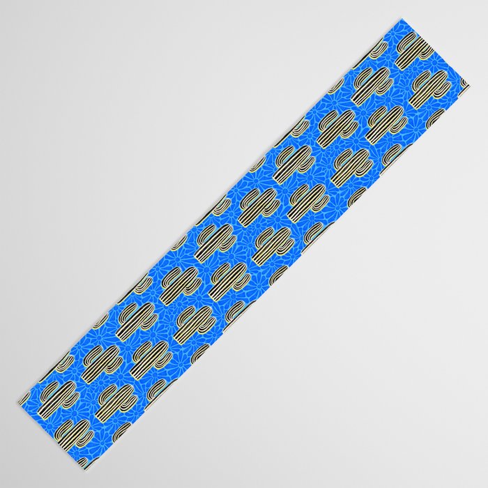 Sonora - blue, yellow, black, and white Table Runner Gallery Image 3