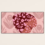 Flower Woman Desk Mat Gallery Image 3