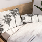 Four Palm Trees Pillow Sham Gallery Image 2