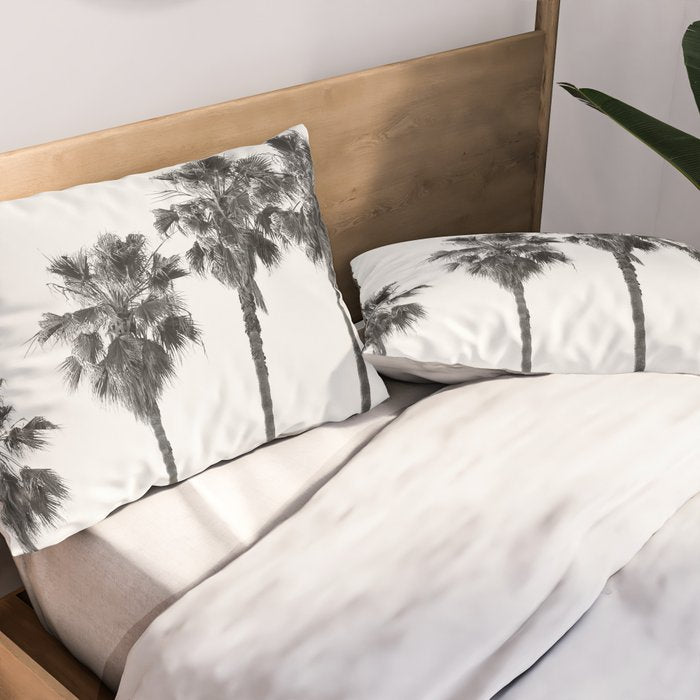 Four Palm Trees Pillow Sham Gallery Image 2