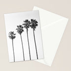Four Palm Trees Stationery Card Gallery Image 2