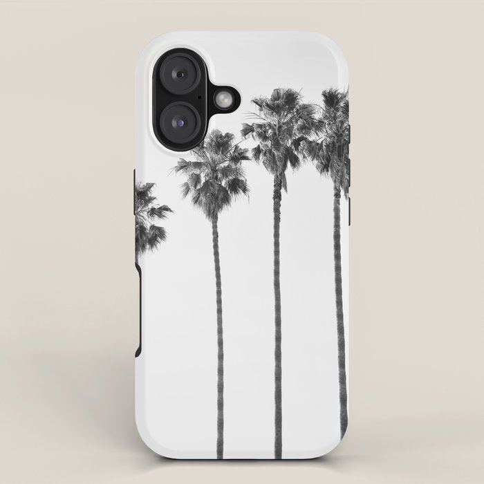 Four Palm Trees iPhone Case Gallery Image 1