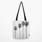 Four Palm Trees Tote Bag Gallery Image 2
