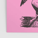 Black and Pink Baphomet Poster Gallery Image 3