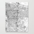 Portland White Map Notebook Gallery Image 4