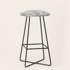 Portland White Map Stool Gallery Image 1
