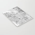 Portland White Map Notebook Gallery Image 3