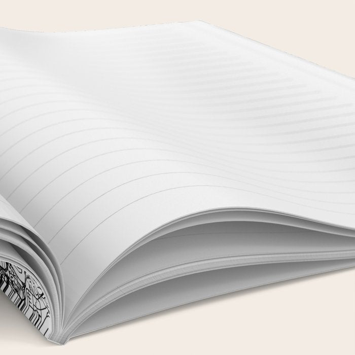 Portland White Map Notebook Gallery Image 2