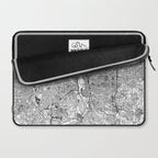 Portland White Map Laptop Sleeve Gallery Image 2