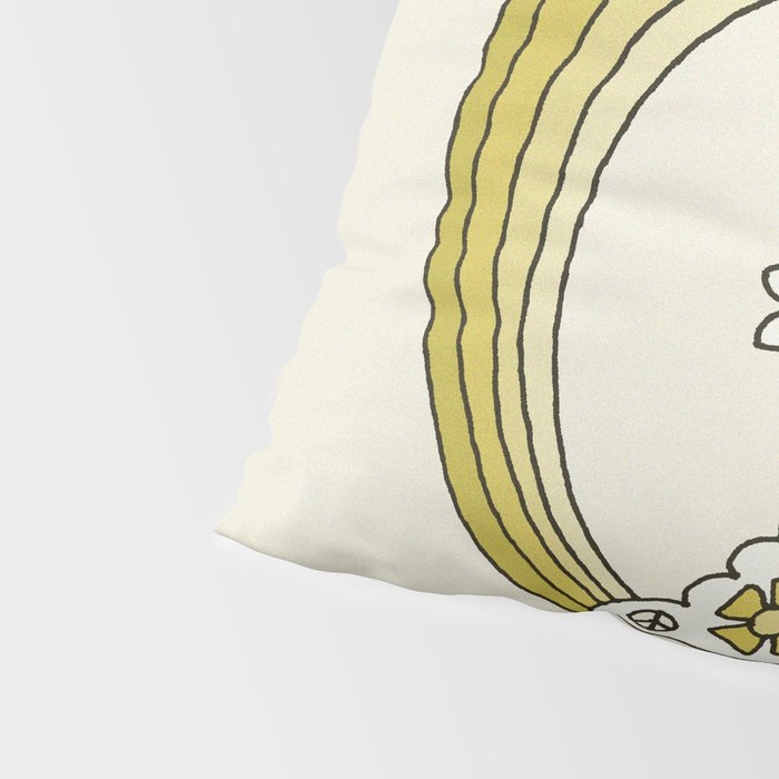 peace dove spread rainbow // retro art by surfy birdy Pillow Sham Gallery Image 4