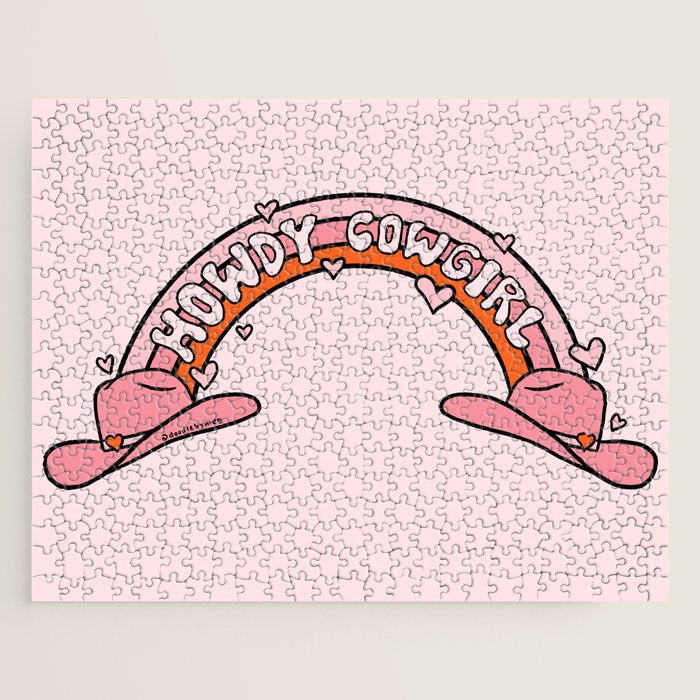 Howdy Cowgirl Jigsaw Puzzle Gallery Image 1