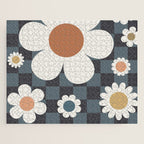 Daisy Checkerboard Jigsaw Puzzle Gallery Image 1