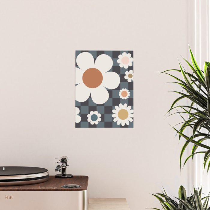 Daisy Checkerboard Poster Gallery Image 2