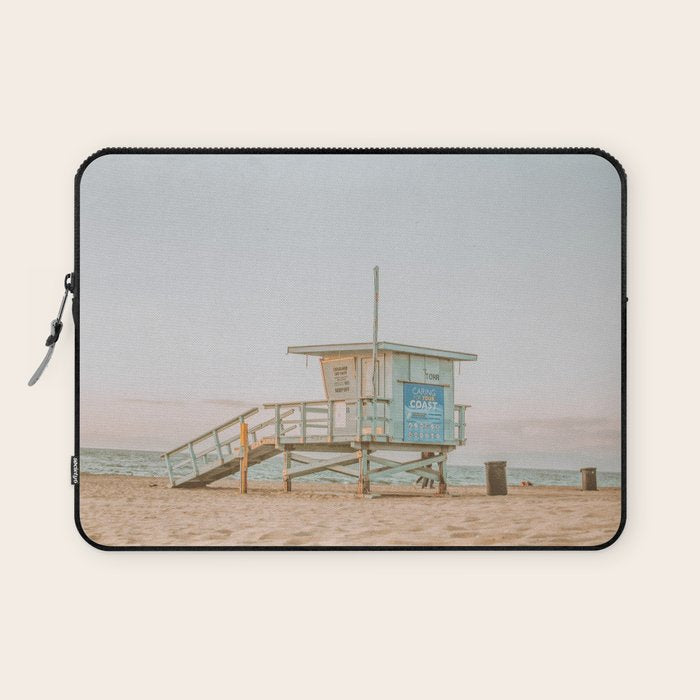 no lifeguard xiv / redondo beach, california Laptop Sleeve Gallery Image 1