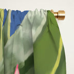 Floral Elegance 2 Window Curtain Gallery Image 2
