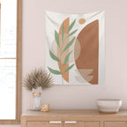 Abstract Rock Geometry 15 Wall Tapestry Gallery Image 2