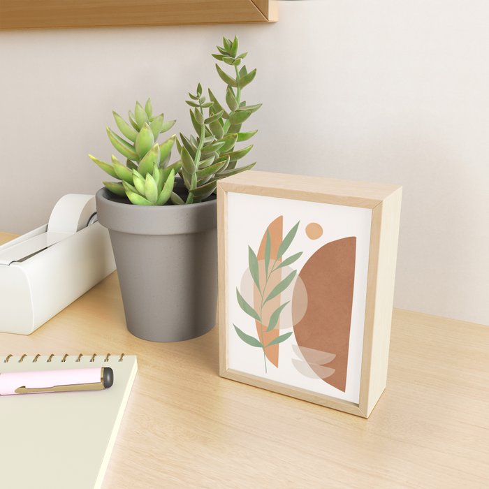 Abstract Rock Geometry 15 Mini Art Print Gallery Image 2