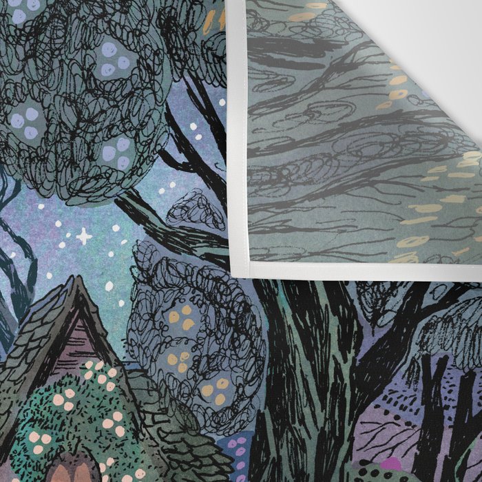 The Night Garden Wall Tapestry Gallery Image 3