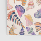 Colorful Sea Shells Spiritual Feminine Seashore Animal Print Poster Gallery Image 3