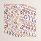 Colorful Sea Shells Spiritual Feminine Seashore Animal Print Wrapping Paper Gallery Image 3