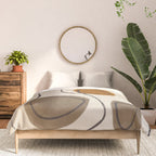 Modern Abstract Shapes #10 Comforter Gallery Image 3