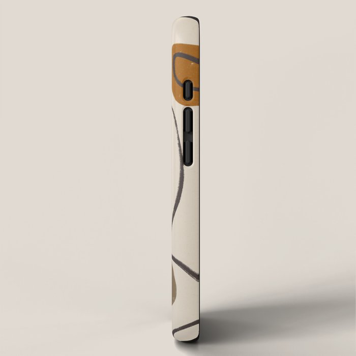 Modern Abstract Shapes #10 iPhone Case Gallery Image 2