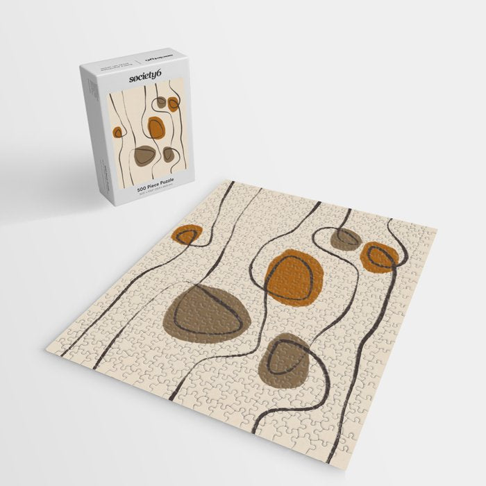 Modern Abstract Shapes #10 Jigsaw Puzzle Gallery Image 2