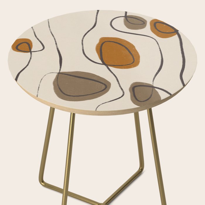 Modern Abstract Shapes #10 Side Table Gallery Image 2