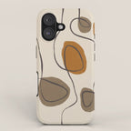 Modern Abstract Shapes #10 iPhone Case Gallery Image 1