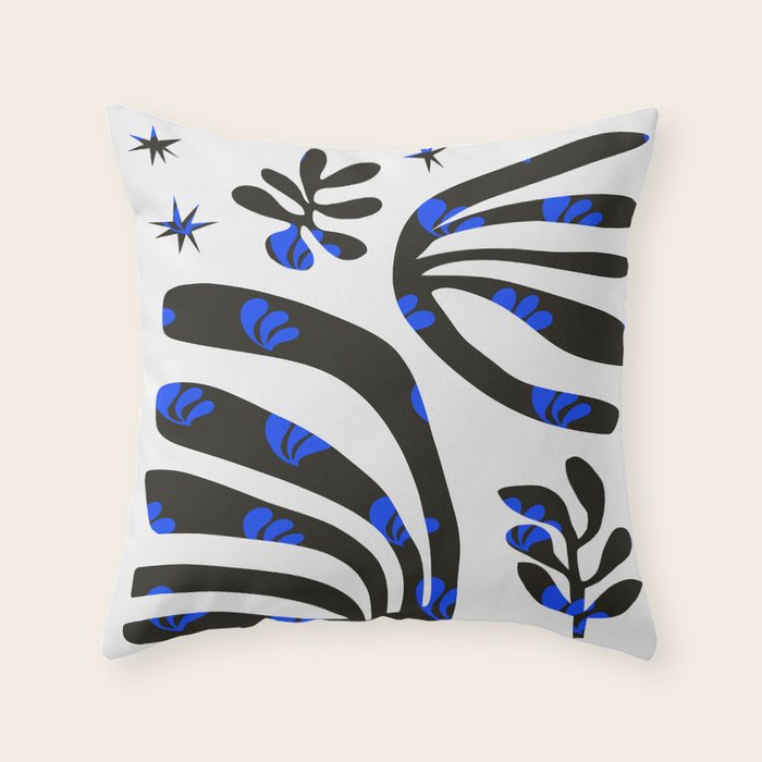 Abstract T008 Throw Pillow Gallery Image 6