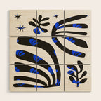 Abstract T008 Wood Wall Art Gallery Image 1