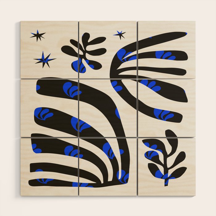 Abstract T008 Wood Wall Art Gallery Image 1