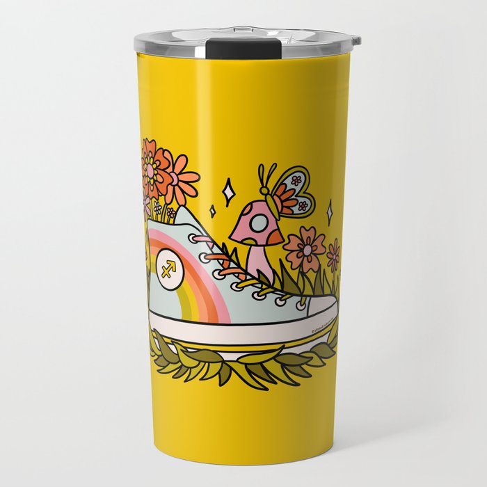 Sagittarius Sneaker Travel Mug Gallery Image 1