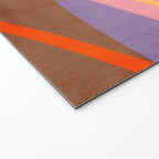Colorful Shapes Lines Modern Bold Artwork Welcome Mat Gallery Image 2