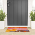 Colorful Shapes Lines Modern Bold Artwork Welcome Mat Gallery Image 3