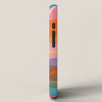 Colorful Shapes Lines Modern Bold Artwork iPhone Case Gallery Image 2