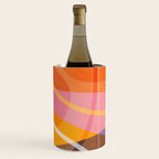 Colorful Shapes Lines Modern Bold Artwork Wine Chiller Gallery Image 1