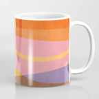 Colorful Shapes Lines Modern Bold Artwork Coffee Mug Gallery Image 1