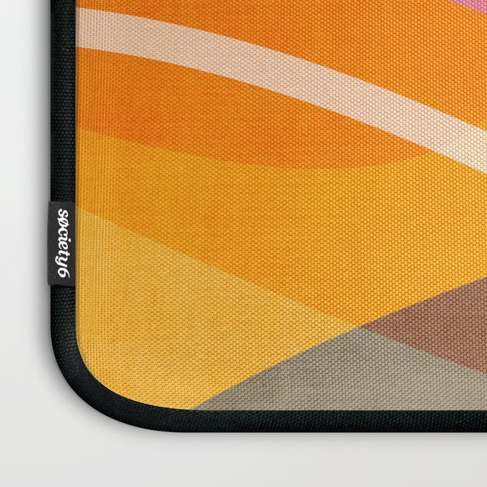 Colorful Shapes Lines Modern Bold Artwork Laptop Sleeve Gallery Image 3